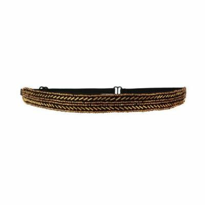 Tassel Alton Headband, Gold Copper