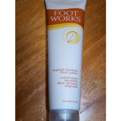 Avon Foot Works Tropical Coconut Foot Lotion