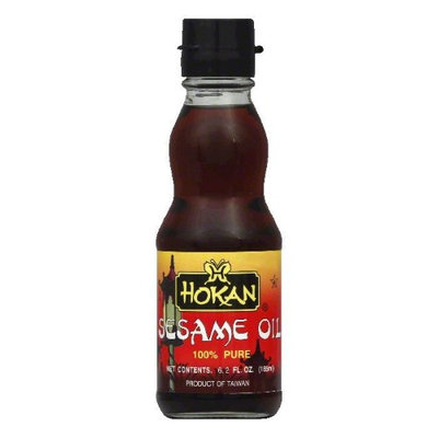 Hokan Oil, Sesame, Pure, 6.2 fl oz, - Pack of 6