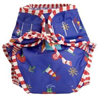 Kushies Baby Kushies Swim Diaper Sailboats - Medium