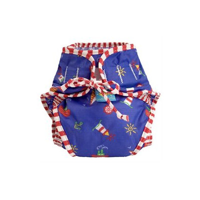 Kushies Baby Kushies Swim Diaper Sailboats - Medium