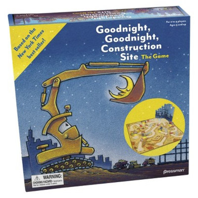 Pressman Goodnight Construction Site Game