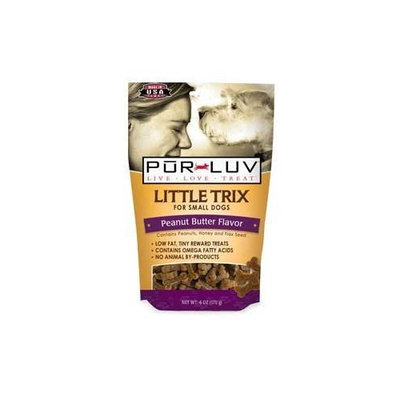 Pur Luv Little Trix Peanut Butter Treat, 6-Ounce