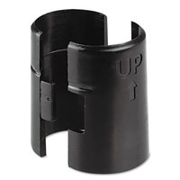 Alera Wire Shelving Shelf Lock Clips, Black SW59SLBL