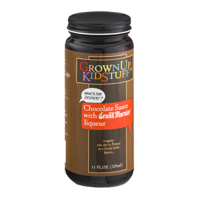 GrownUp KidStuff Chocolate Sauce With Grand Marnier Liqueur