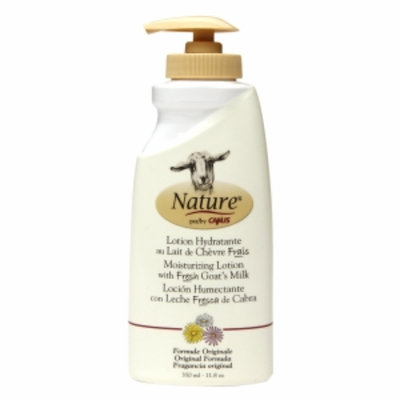 Nature by Canus Moisturizing Lotion with Fresh Goat's Milk, Original Formula, 11.8 oz