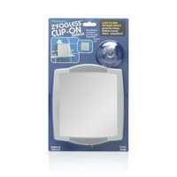 Zadro Fogless Clip-On Shower Mirror in White Z300