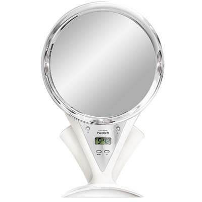 Zadro Z'Fogless LED Fogless Power Zoom Shower Mirror