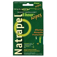 tural High Natrapel 8 Hour Insect Repellent Wipes - 12 Pack