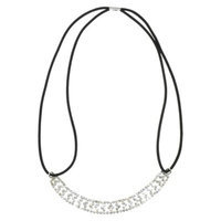 RIVIERA, A STYLEMARK CO Women's Riviera Headwrap with Rhinestones - Silver