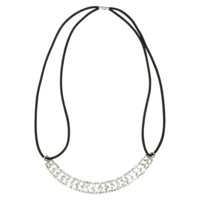 RIVIERA, A STYLEMARK CO Women's Riviera Headwrap with Rhinestones - Silver