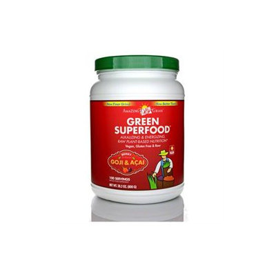 Amazing Grass Green SuperFood Drink Powder, Berry, 28 oz