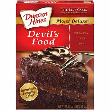 Duncan Hines Moist Deluxe Devil's Food Cake Mix