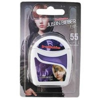Brush Buddies - Justin Bieber Floss Waxed Mint - 55 Yards CLEARANCE PRICED.