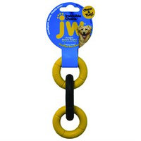 JW Pet Company - Invincible Chains Mini Triple Dog Toy - CLEARANCE PRICED.