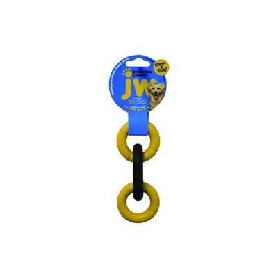 JW Pet Company - Invincible Chains Mini Triple Dog Toy - CLEARANCE PRICED.