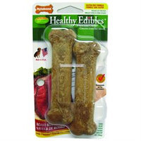 Tfh/nylabone Nylabone Roast Beef Flavored Bone Twin Pack Regular