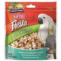 Kaytee Products Inc Fiesta Poparounds Treat Pet Birds Pineapple 2 Ounce
