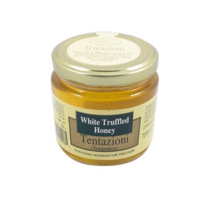 Tentazioni White Truffled Honey, 8.2-Ounce Glass Bottle