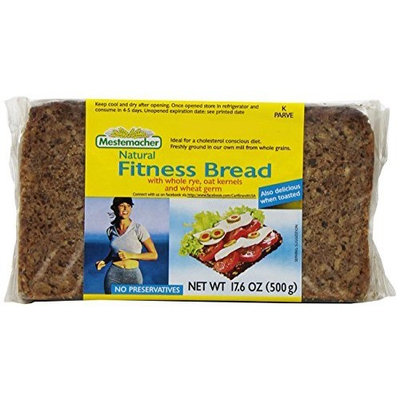 Mestemacher Fitness Bread, 17.6-Ounce Packages (Pack of 12)
