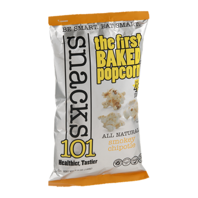 Snacks101 Baked Popcorn All Natural Smokey Chipotle