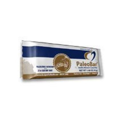 Designs for Health Paleobar Bar Sugar Free Vanilla Almond Coated OU Dairy 1 Case - 18 Bars - Net Wt 1.59 oz per Bar