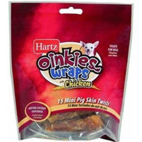 Oinkies Hartz Mountain 3270003331 Oinkie Wraps With Chicken Treats