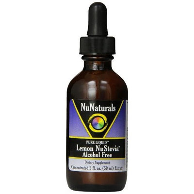 Nunaturals Stevia Alcohol Free Liquid, Lemon, 2 Ounce