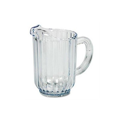 Rubbermaid 333800CR Bouncer Plastic Pitcher 60-oz. Clear