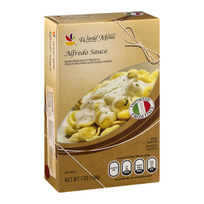 Ahold World Menu Alfredo Sauce