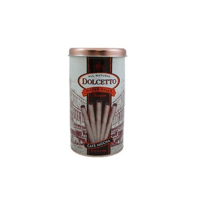 Dolcetto All Natural Wafer Rolls Premium (Café Mocha) (1 x 14.1 OZ)