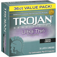 Trojan Sensitivity Ultra Thin Premium Lubricant Condoms