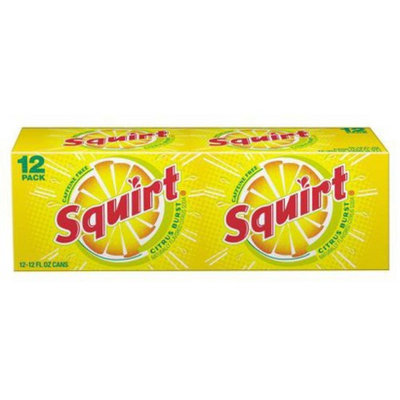 Squirt Grapefruit Soda 12 oz, 12 pk