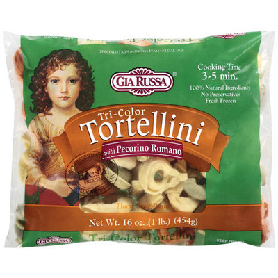 Gia Russa Tri-Colored Tortellini, 16 oz