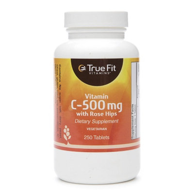 True Fit Vitamins Vitamin C-500mg with Rose Hips