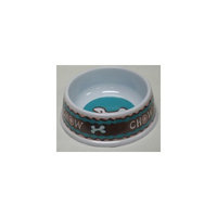 Ethical Pet Products (Spot) DSO6862 Designer Chow Plastic No-Tip Dog Dish, 6-Inch