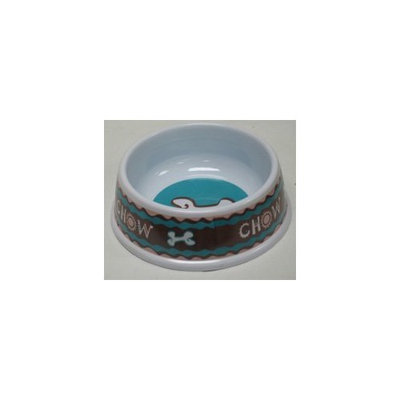 Ethical Pet Products (Spot) DSO6862 Designer Chow Plastic No-Tip Dog Dish, 6-Inch