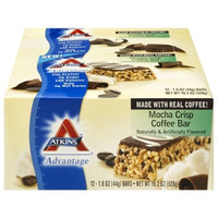 Atkins Mocha Crisp Coffee Bar 1.6-Ounce Bars (Pack of 12)