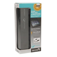 Sony Portable Power Charger 2,000 mAh, Black, 1 ea
