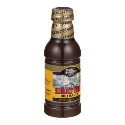 World Harbors Caribbean Sticky Rum BBQ Sauce
