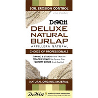 Dewitt Co., Inc. DeWitt Deluxe Natural Burlap 7oz 3'x48' Retail Burlap