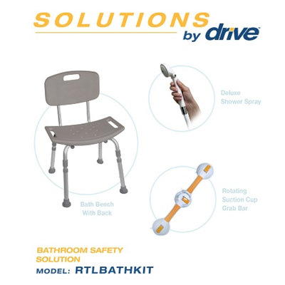Drive Medical 3-Piece Bath Safety Kit