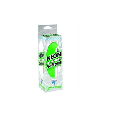 Pipedreams Neon Jr G-Spot Softees - Green
