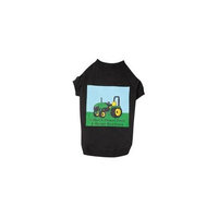 Zack And Zoey Pet Pals UM1286 20 17 Zack & Zoey Tractor Tee Lrg Black P
