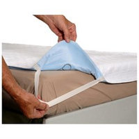 Essential Medical Quick Sorb Birdseye Twin Bed Size Reuseable Underpad
