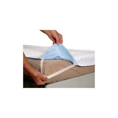 Essential Medical Quick Sorb Birdseye Twin Bed Size Reuseable Underpad