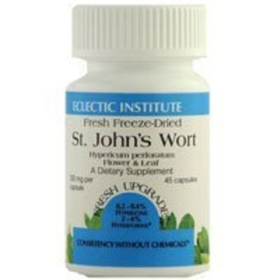 St. John's Wort 300mg Freeze Dried by Eclectic Institute 120 Caps