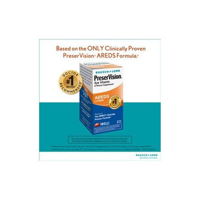 Bausch & Lomb Eye Supplement W/areds Lutein-180ct