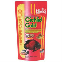 Hikari Sales Hikari Cichlid Gold Pellet Fish Food 8.8oz Large