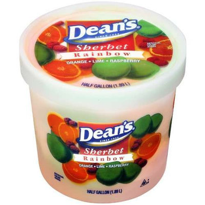 Deans Dean?s Rainbow Sherbet, .5 gal